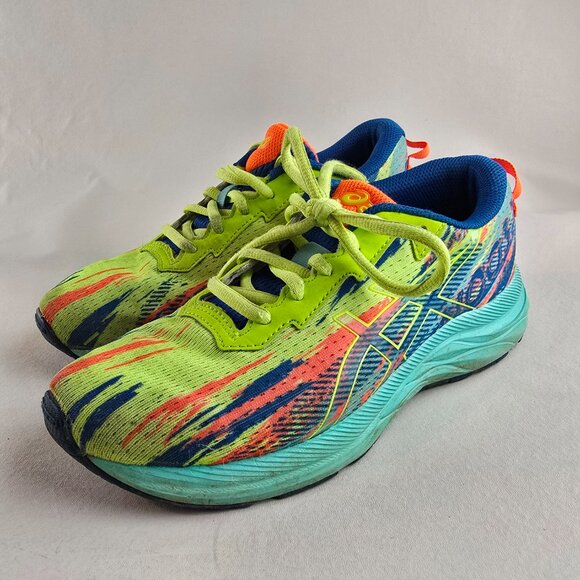 ASICS Noosa Tri 13 Running Shoes Womens 5 Neon Multicolor Sneakers Work Out - Picture 5 of 10